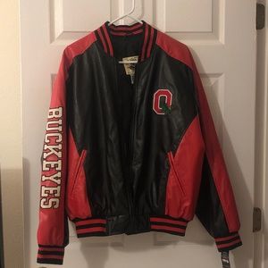 Steve & Barry’s Ohio black and red sports jacket